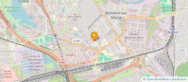 localisation de l'entreprise BONNEUIL PHONE INTERNATIONAL  BONNEUIL-SUR-MARNE