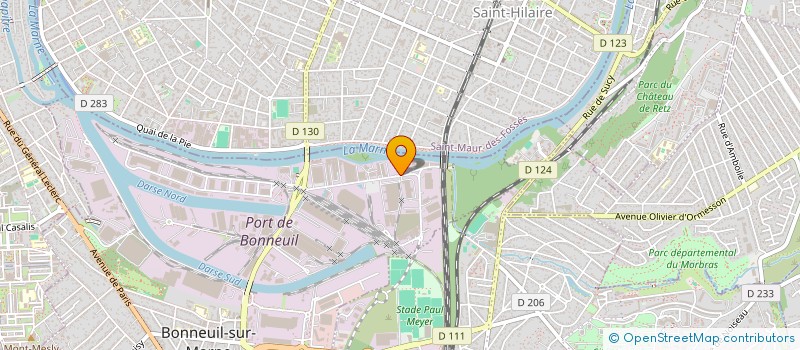 localisation de l'entreprise BONNEUIL SERVICE  BONNEUIL-SUR-MARNE