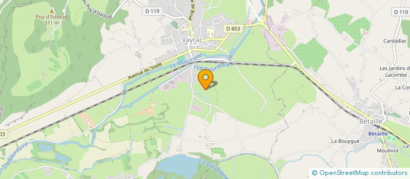 localisation de l'entreprise BONNEVAL ALAIN  BETAILLE