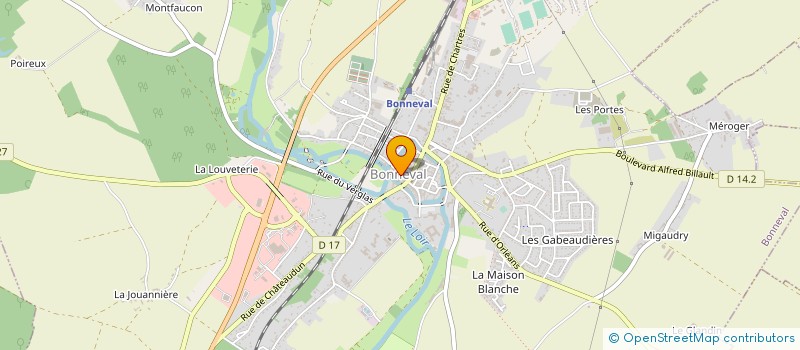 localisation de l'entreprise BONNEVAL LOISIRS DECOUVERTE à BONNEVAL