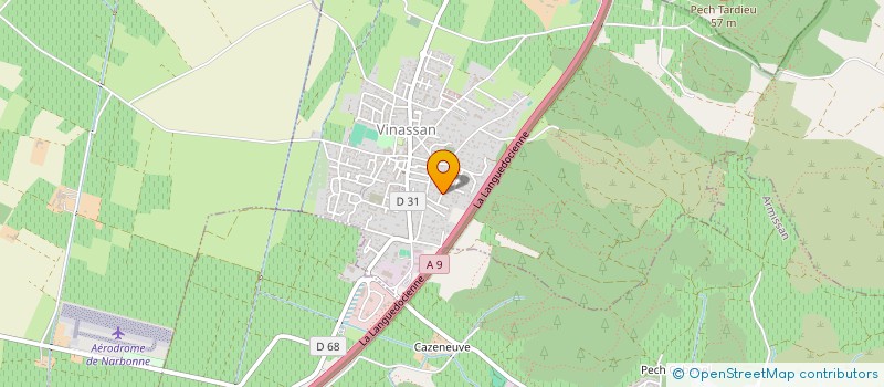 localisation de l'entreprise BONNEVIALE - PEREIRA  VINASSAN