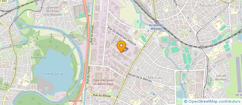 localisation de l'entreprise BONNIE DOON FRANCE SARL à STRASBOURG