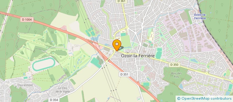 localisation de l'entreprise BONNIE GRANGIE  OZOIR-LA-FERRIERE