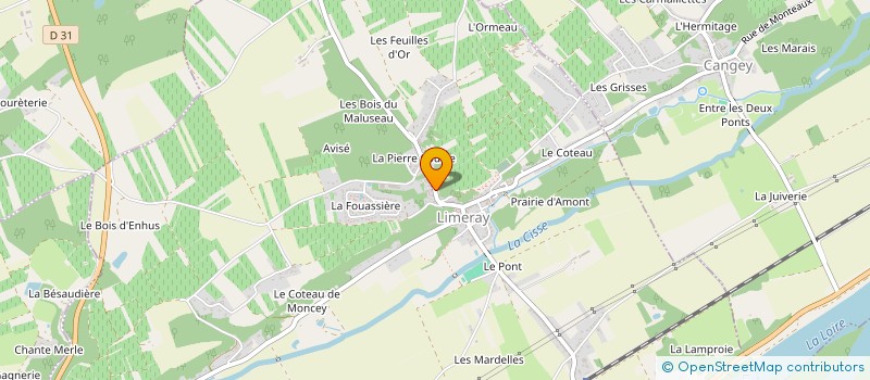 localisation de l'entreprise BONNIGAL-BODET à LIMERAY