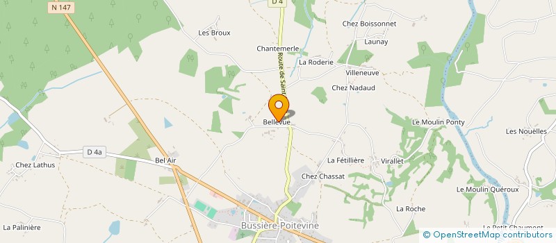 localisation de l'entreprise BONNIN  VAL-D'OIRE-ET-GARTEMPE