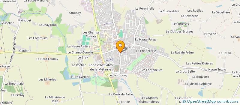 localisation de l'entreprise BONNIN BEAUTE HOLISTIQUE  MELESSE