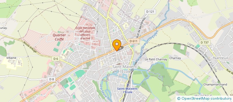 localisation de l'entreprise BONNIN BILLEROT  SAINT-MAIXENT-L'ECOLE