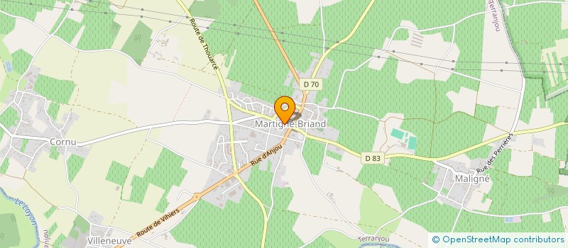 localisation de l'entreprise BONNIN KINESITHERAPEUTE  TERRANJOU