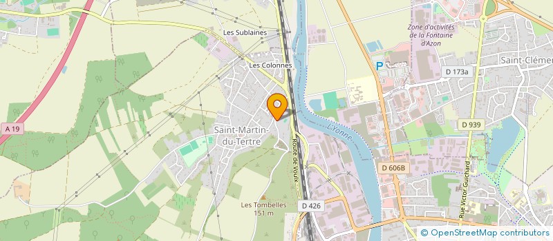 localisation de l'entreprise BONNIN/PETIT  NAILLY