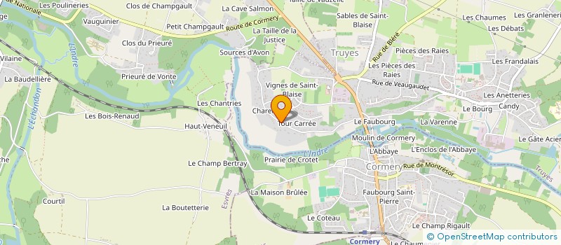 localisation de l'entreprise BONNIN PLOMBERIE  TRUYES