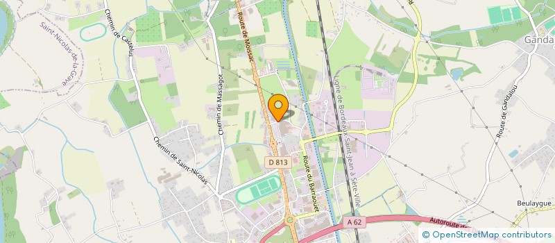 localisation de l'entreprise BONNIN SAS  CASTELSARRASIN