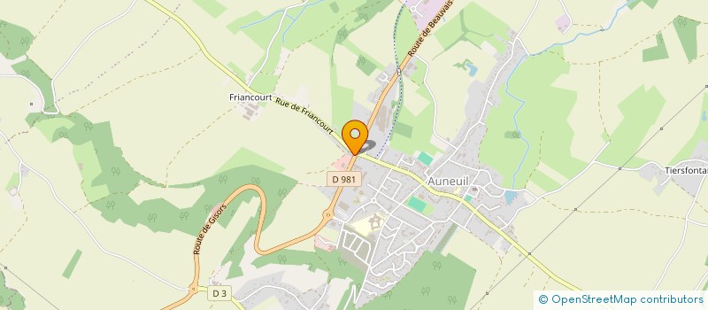 localisation de l'entreprise BONNO BOGAERT  AUNEUIL