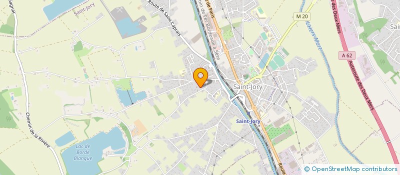 localisation de l'entreprise BONNO FERMETURES SECURISEES  SAINT-JORY