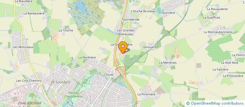localisation de l'entreprise BONNO OUVERTURES à CARQUEFOU