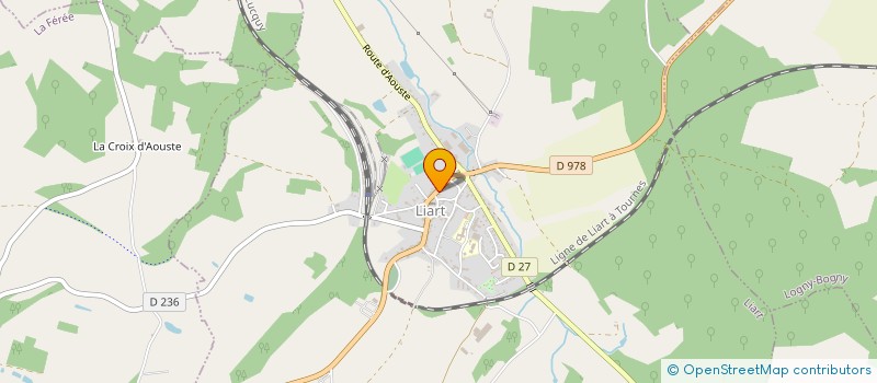 localisation de l'entreprise BONNOMET  LIART