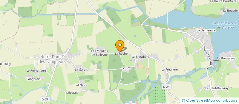 localisation de l'entreprise BONNOT GAGLIOTTA  JOUE-SUR-ERDRE