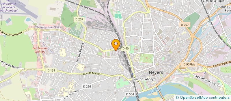 localisation de l'entreprise BONNOT IMMOBILIER à NEVERS