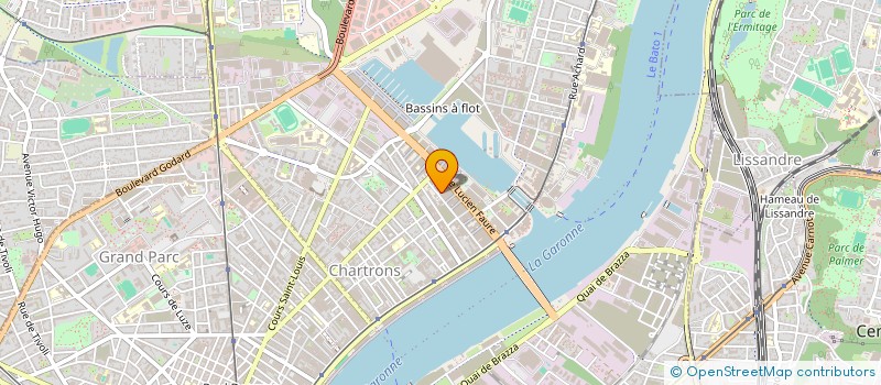 localisation de l'entreprise BONNOUVRIER  BORDEAUX