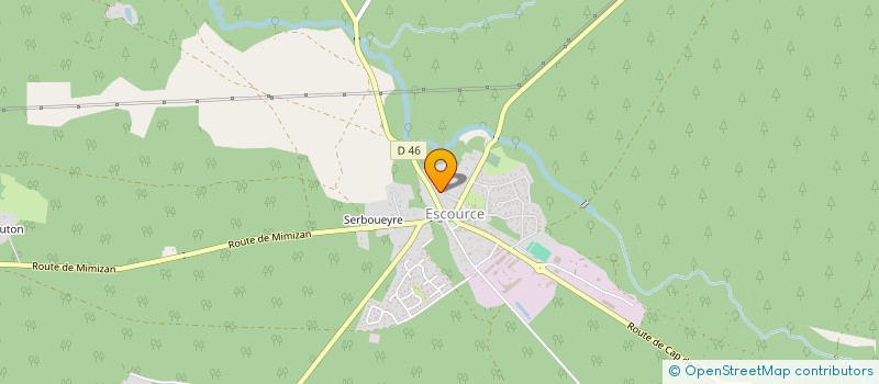 localisation de l'entreprise BONNY  ESCOURCE