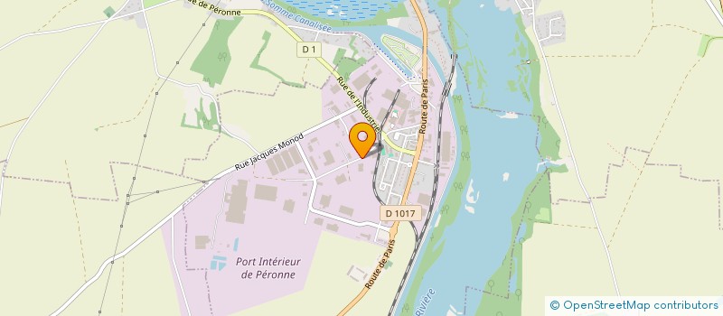 localisation de l'entreprise BONO ELEC à PERONNE
