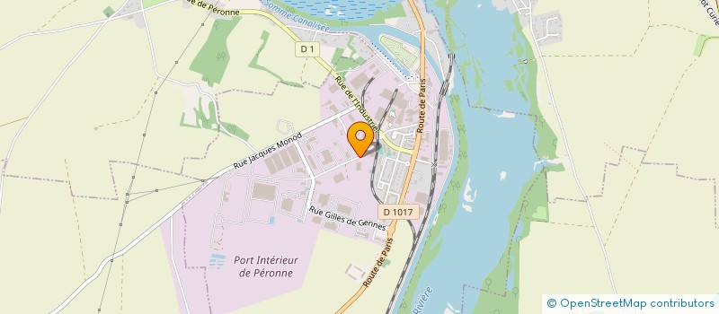 localisation de l'entreprise BONO ELEC MAG à PERONNE