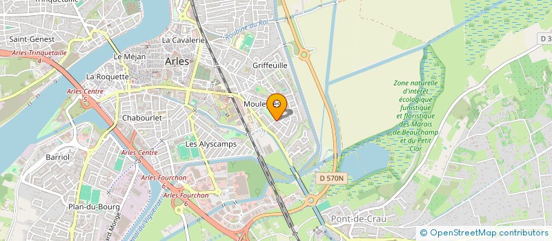 localisation de l'entreprise BONO FABIEN & SAEZ CHLOE  ARLES