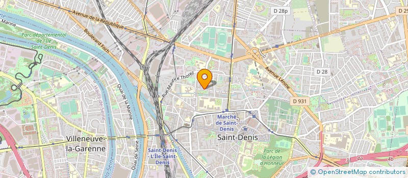 localisation de l'entreprise BONO FRANCE à SAINT-DENIS