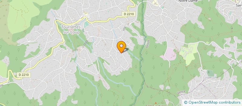 localisation de l'entreprise BONO TERRASSEMENTS à TOURRETTES-SUR-LOUP