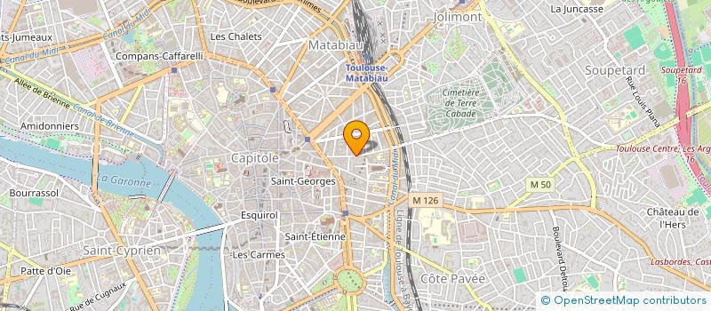 localisation de l'entreprise BONOBEAUX-ARTS  TOULOUSE