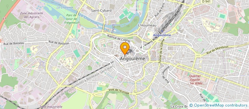 localisation de l'entreprise BONOBO STOMP à ANGOULEME