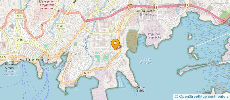 localisation de l'entreprise BONOCCAZ RENT  FORT-DE-FRANCE