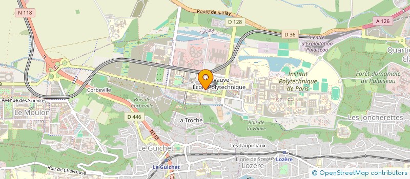 localisation de l'entreprise BONPAPARENOV  PALAISEAU