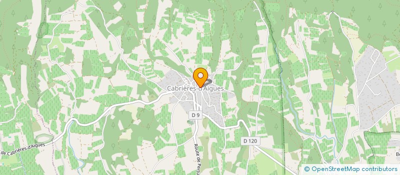 localisation de l'entreprise BONPRE  CABRIERES-D'AIGUES