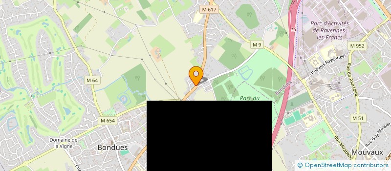 localisation de l'entreprise BONRESTO  BONDUES