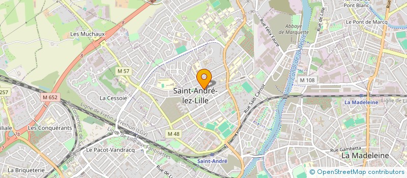 localisation de l'entreprise BONS BONNES à SAINT-ANDRE-LEZ-LILLE