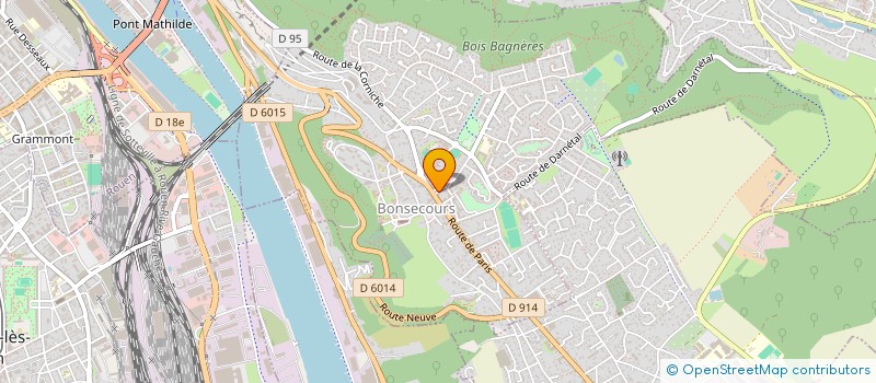 localisation de l'entreprise BONSECOURS ACCUEILOISIRS à BONSECOURS