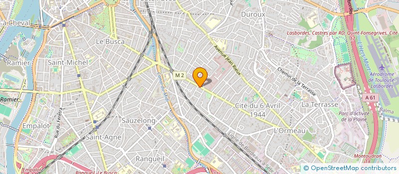 localisation de l'entreprise BONSOIR! à TOULOUSE