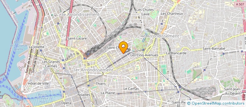 localisation de l'entreprise BONSOIR à MARSEILLE