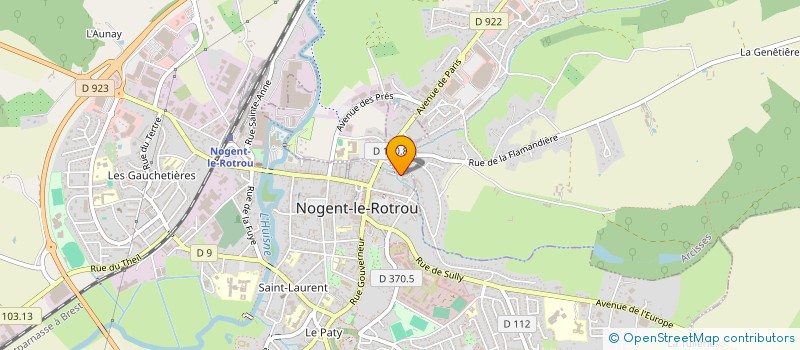 localisation de l'entreprise BONSOIR LE PERCHE  ARCISSES