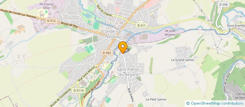 localisation de l'entreprise BONSOLEIL à SAINT-PIERRE-DU-REGARD