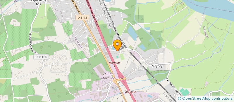 localisation de l'entreprise BONTE DI VINO  POMPIGNAC