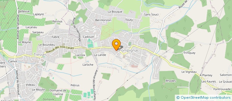 localisation de l'entreprise BONTE DIVINO IMMO  POMPIGNAC