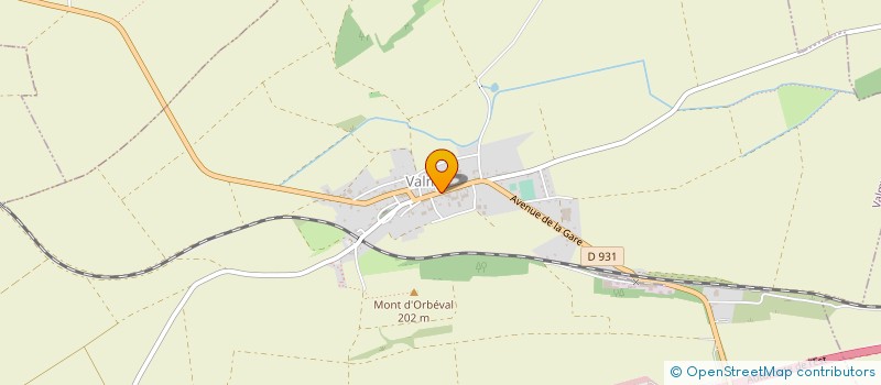 localisation de l'entreprise BONTEMPS CHLOE  VALMY