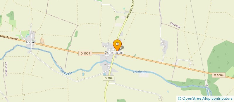 localisation de l'entreprise BONTOUR  COURTACON