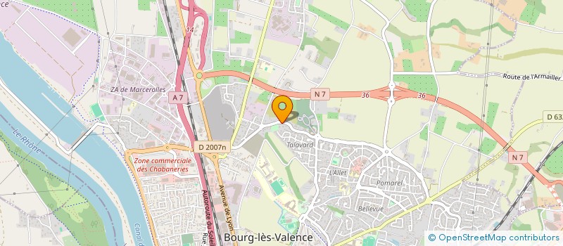 localisation de l'entreprise BONTOUT'EXPERTISES à BOURG-LES-VALENCE