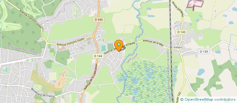 localisation de l'entreprise BONVIN  CUCQ