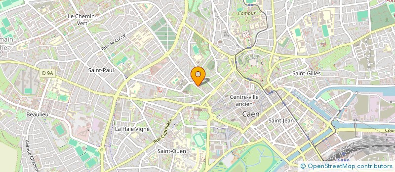 localisation de l'entreprise BONVIVANT 26 à CAEN