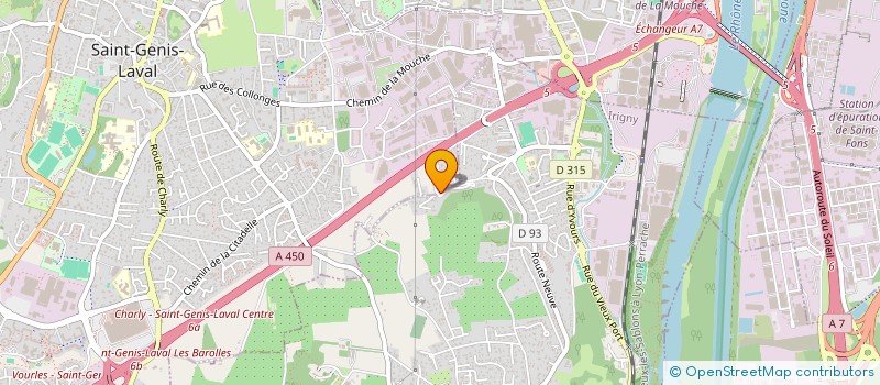 localisation de l'entreprise BONY HINDERCHIED IMMOBILIER  SAINT-GENIS-LAVAL