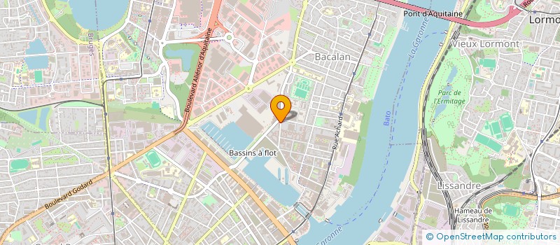 localisation de l'entreprise BONY LOOP à BORDEAUX
