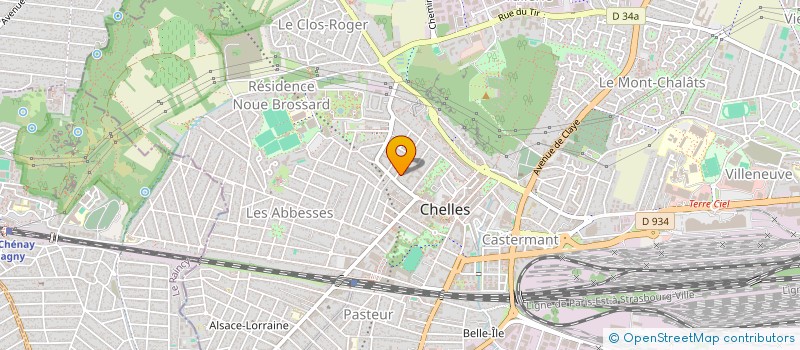 localisation de l'entreprise BONY'S TRADING  CHELLES